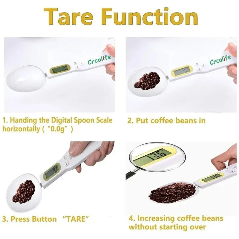 Smart Spoon Scale for Easy Cooking